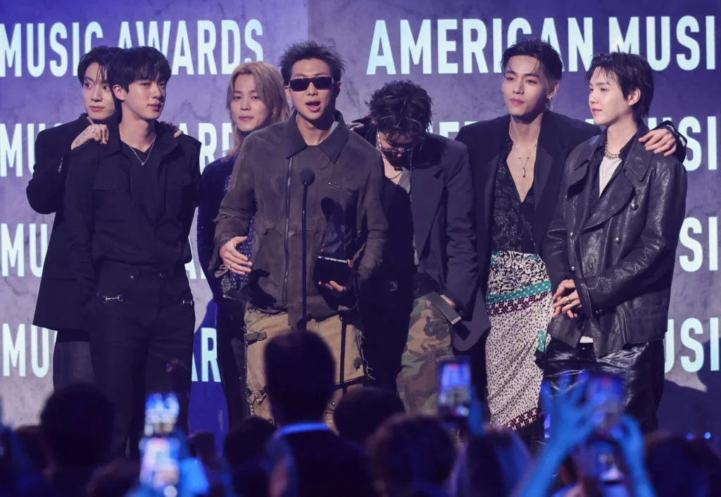 BTS wins Artist of the Year at AMAs 2026 while Taylor Swift leaves empty-handed after eight nominations
