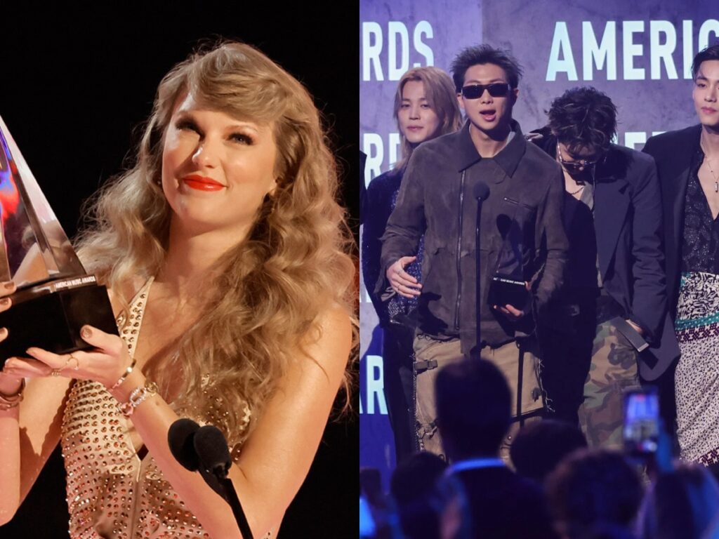 BTS wins Artist of the Year at AMAs 2026 while Taylor Swift goes home empty-handed after eight nominations