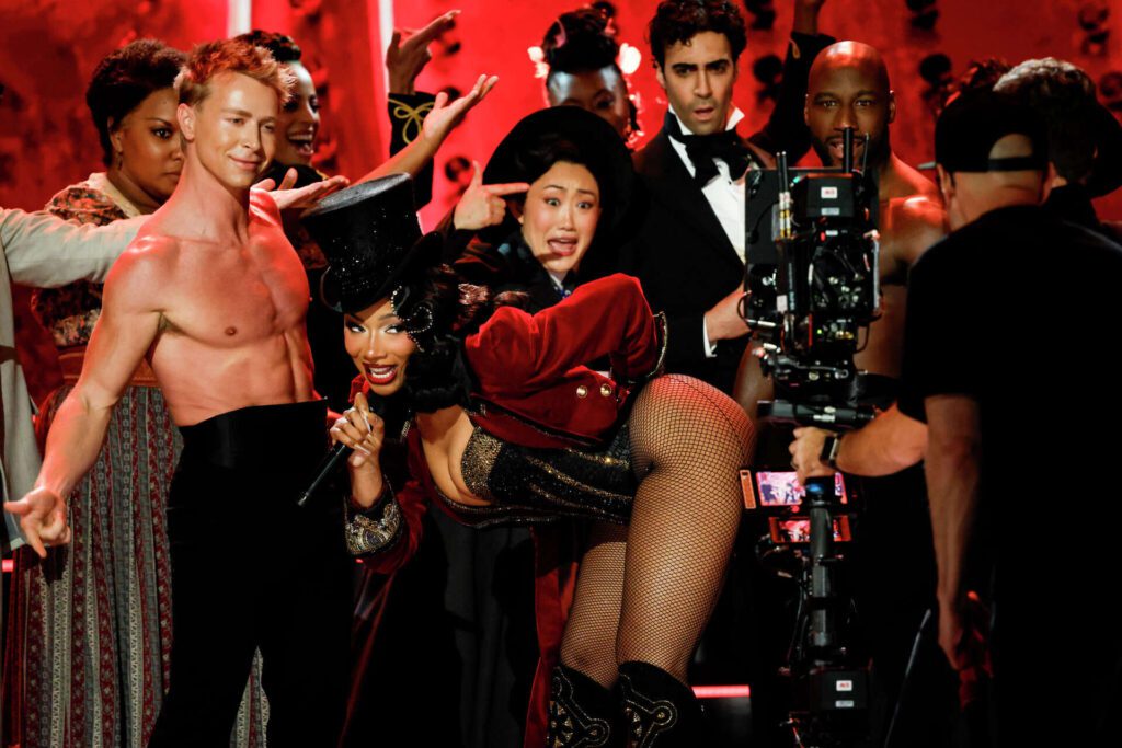 Pink Steals the 2026 Tony Awards With Epic ‘Lady Marmalade’ Opening and Surprise Guests Pink performs Lady Marmalade-inspired opening at the 2026 Tony Awards with Megan Thee Stallion and Broadway stars